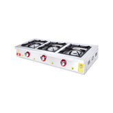 Aragaz de banc, GPL sau gaz, cu 3 arzătoare, DRNLOS-3